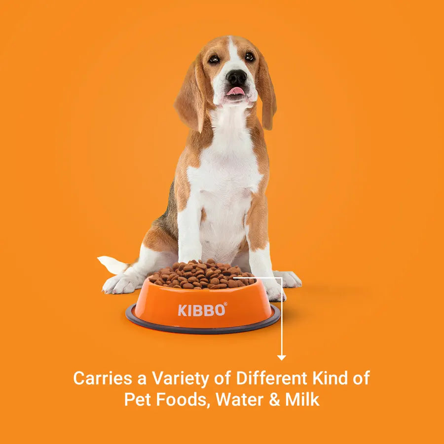 Anti Skid Bowl, Green, Blue & Orange, Plain, Pack of 3