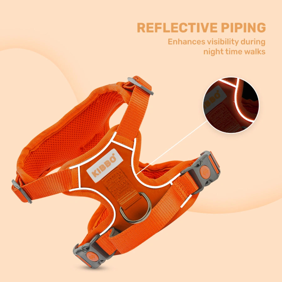 Reflective Vest Harness, Orange