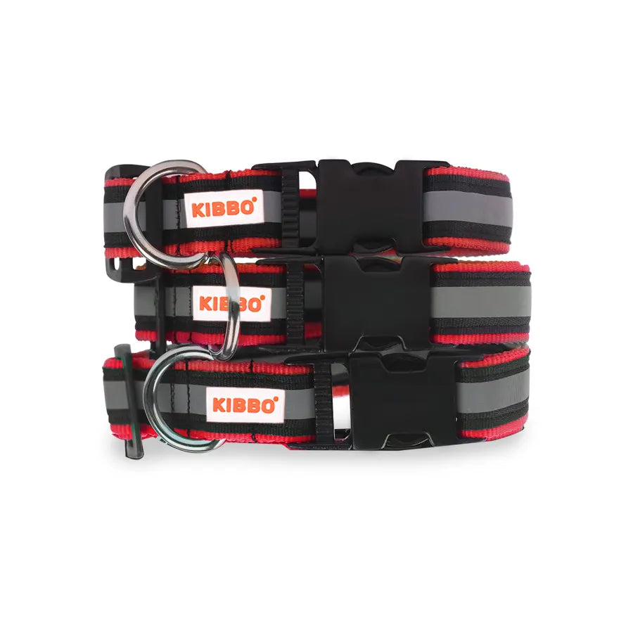 Kibbo Pet Collar Red