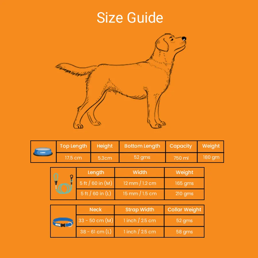 kibbo Essential Kit For Dog Accessories