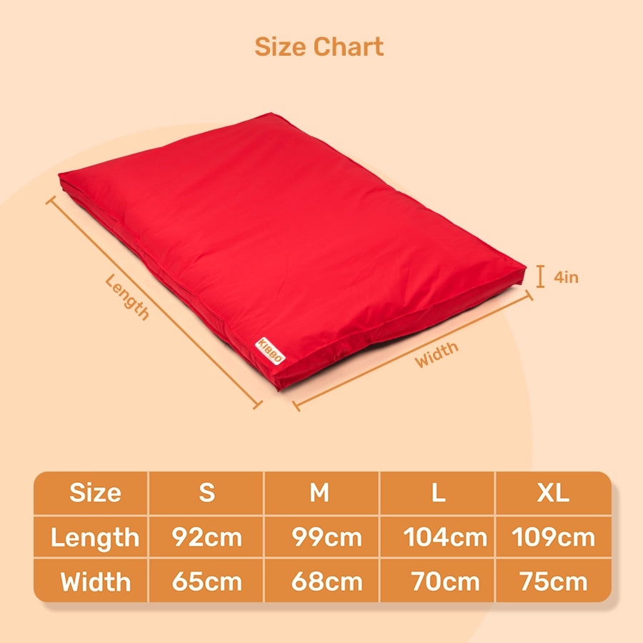 07 pet bed size chart