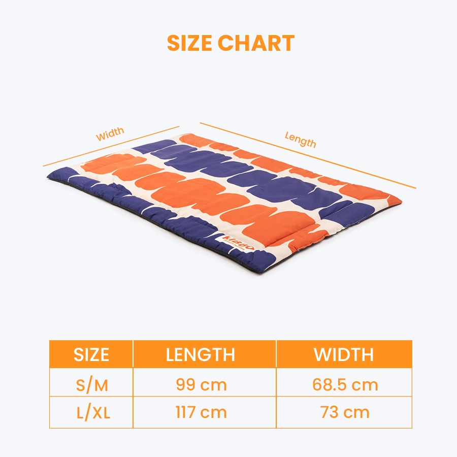 07 size chart of pet mat