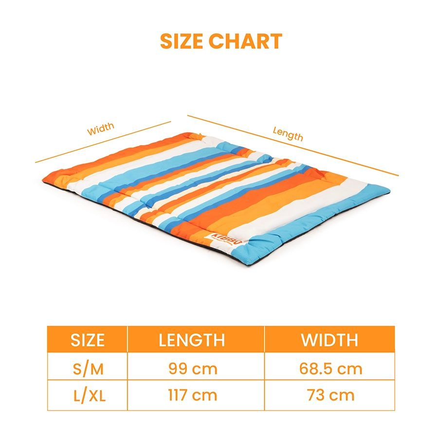 7 pet mat size chart