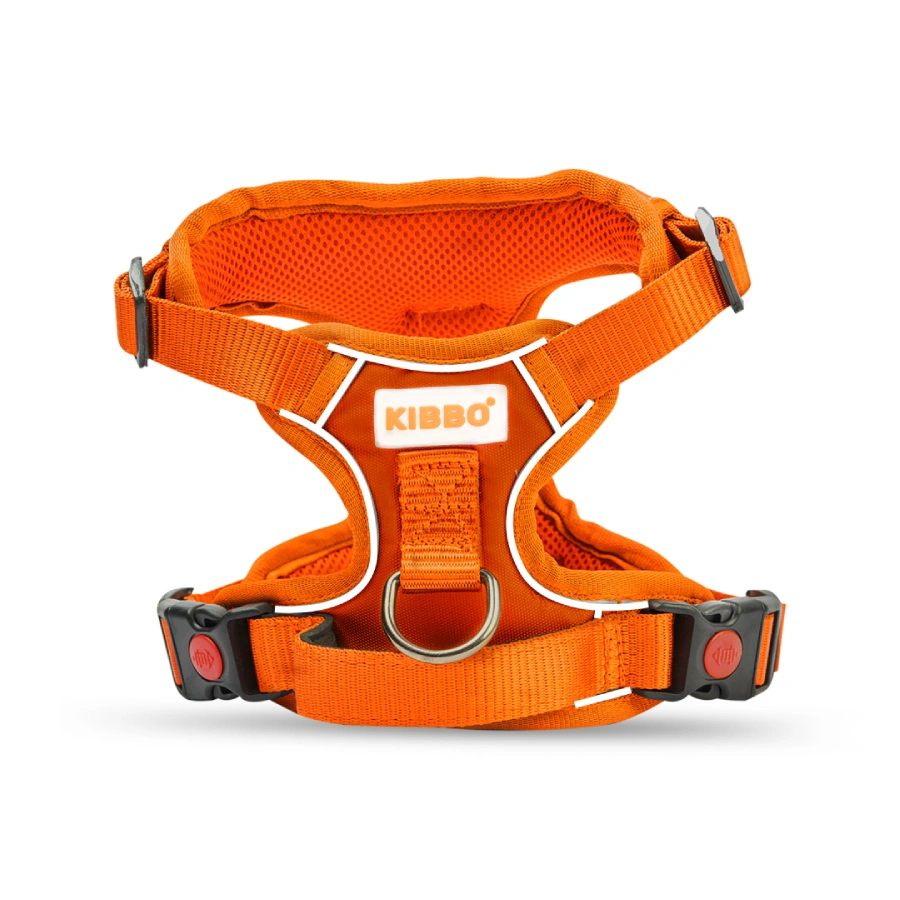 Vest Harness Orange_1 vest harness for dog