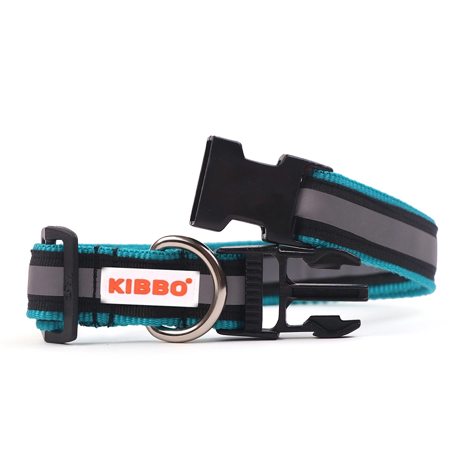 1 dog collar sea green