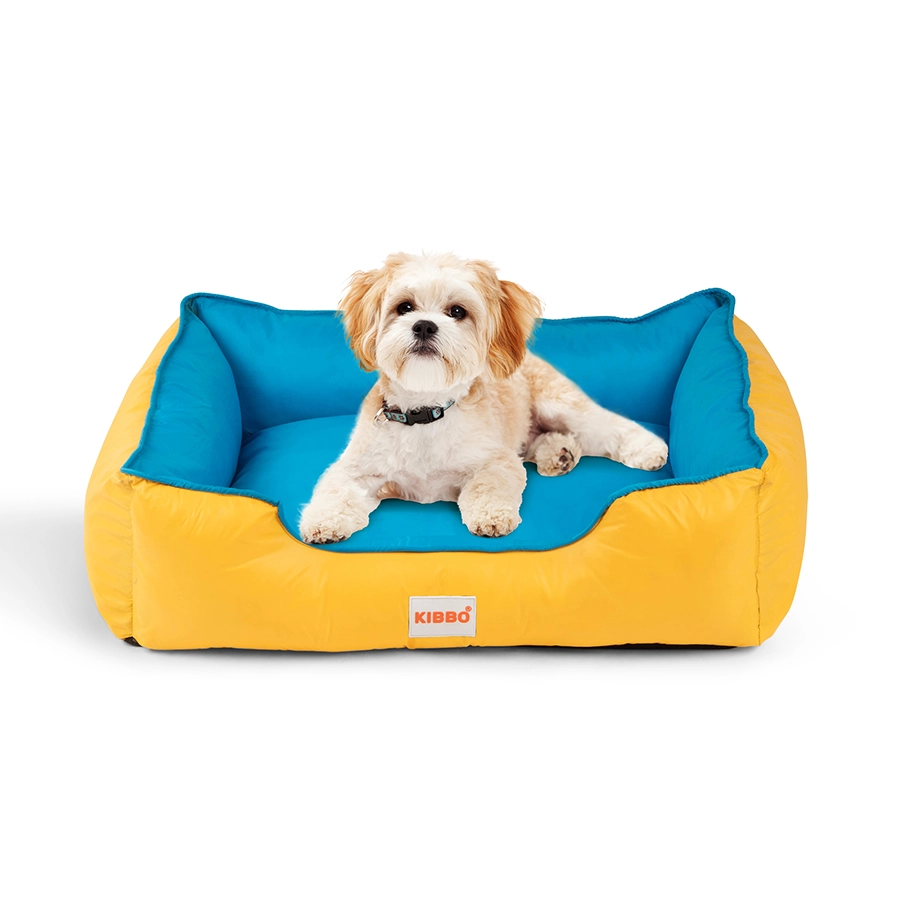 1 pet bed yellow colour