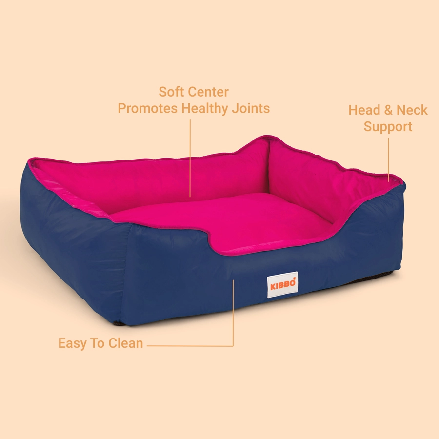 4 Webp waterproof lounger bed blue color