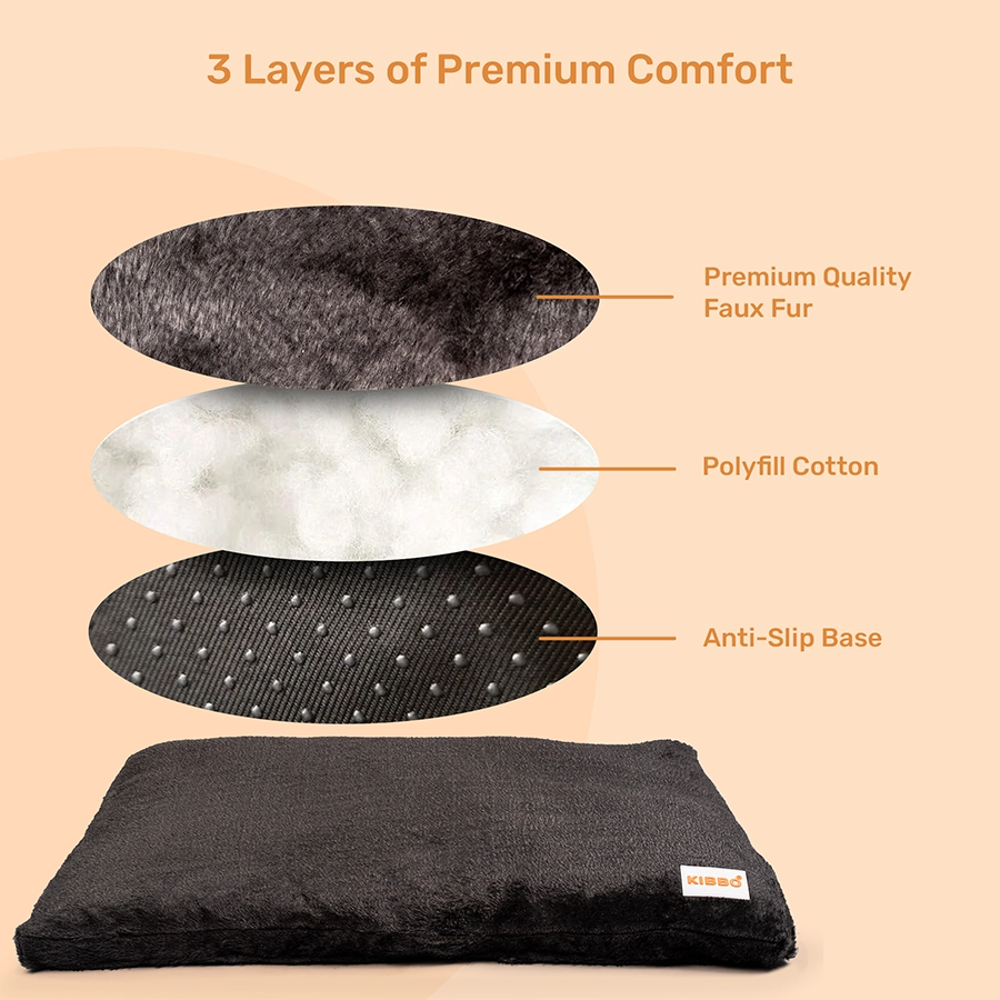 05 brown colour bed for dog