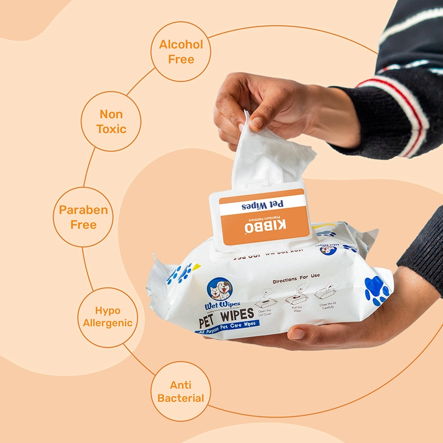 3 KIBBO Pet Wipes